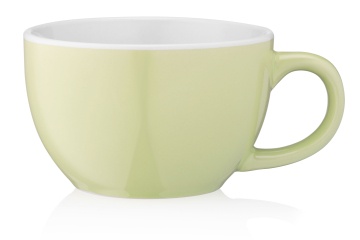 Чашка ARDESTO Merino, 480мл, кераміка, зелений світлий (AR3486LG)