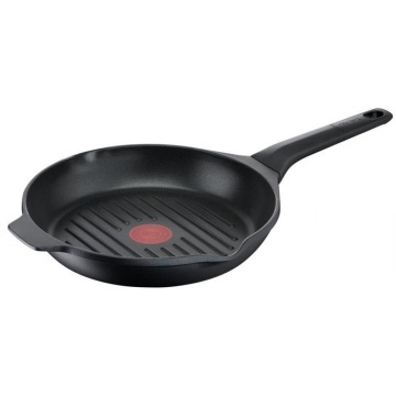 Сковорода гриль Tefal DELICIO, 26см, алюміній, бакеліт, чорний (E2324074)