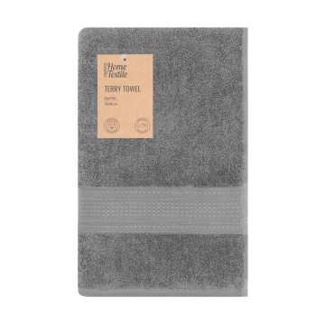 Рушник махровий ARDESTO SuperSoft 70х140см, 100% бавовна, сірий (ART2270SLP)