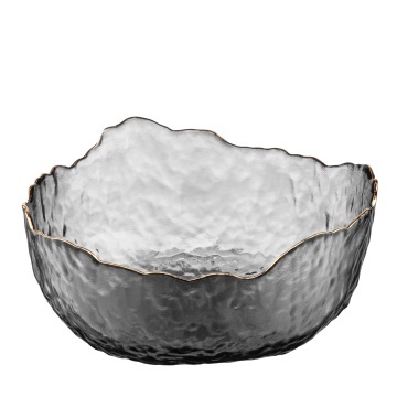 Салатник ARDESTO Bell, 16.5см, скло, сірий (AR5006)