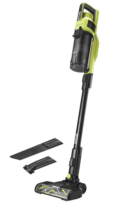 Пилосос акумуляторний Ryobi ONE+ RSV18BL-0 18В 90Вт 20кПа контейнер 0.8л HEPA12 3.1кг без АКБ та ЗП (5133006114)