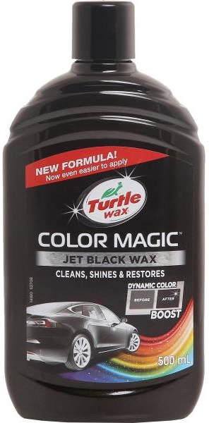 Поліроль кольорозбагачений TURTLE WAX Color Magic (52708) чорний 500мл (TW52708)