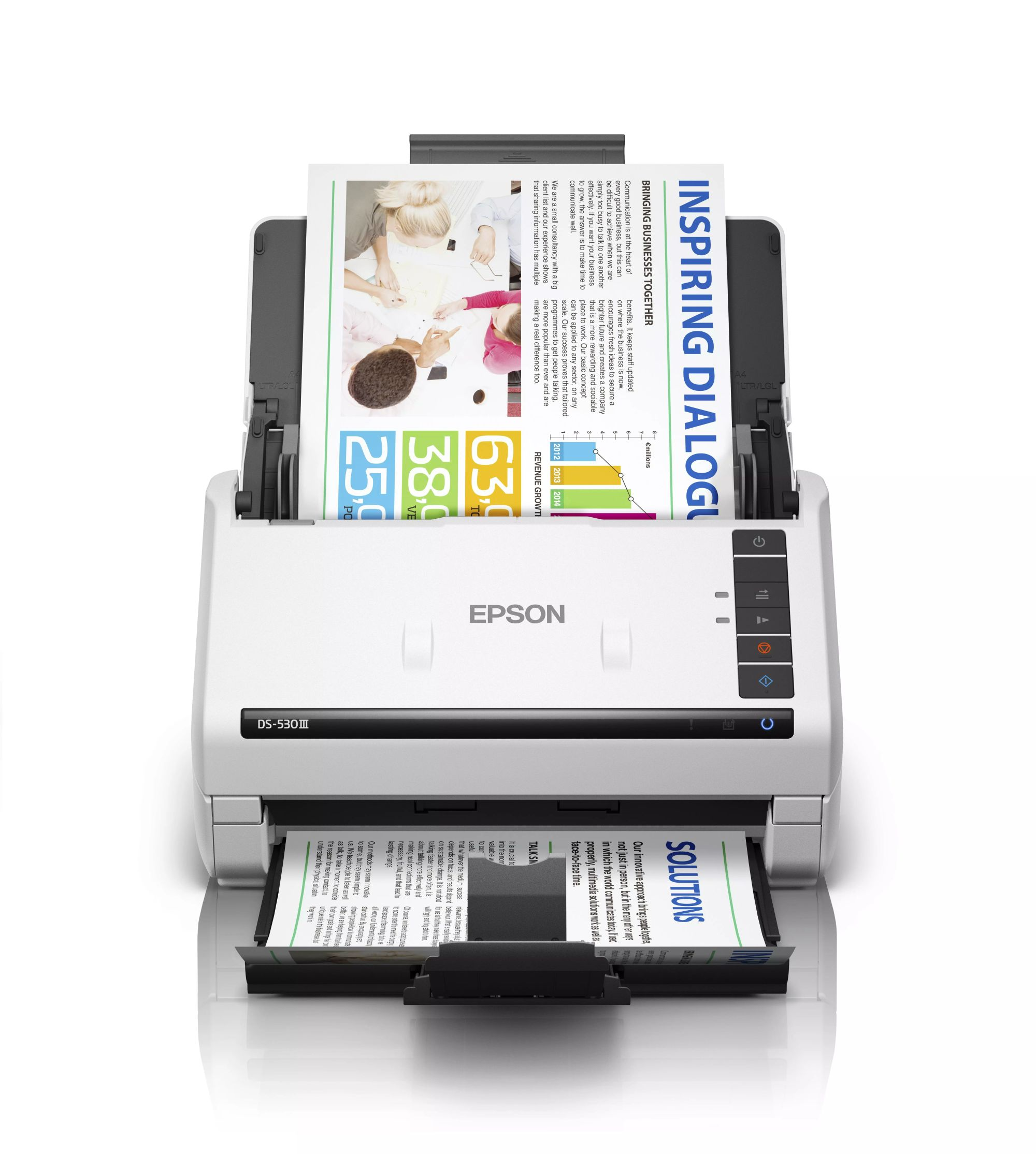 Сканер A4 Epson WorkForce DS-530III (B11B286402)