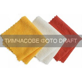 Набір рушничків для кухні ARDESTO Pumpkin 30х30см, 3шт, 87% поліестер, 13% поліамід, жовтий, бежевий, коричневий (ART3030PM)