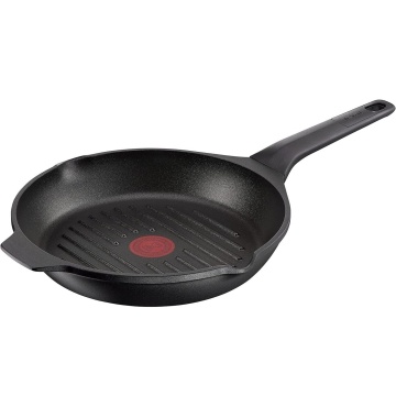 Сковорода Гриль Tefal Robusto, 26см, алюміній, бакеліт, чорний (E2494044)