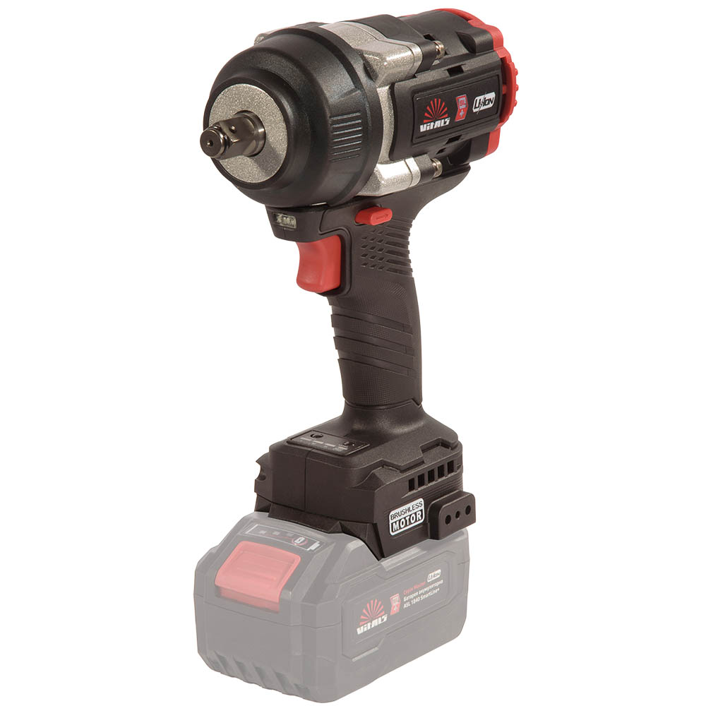 Гайковерт ударний акумуляторний Vitals Professional AT 1880 BL SmartLine+ 18В 2700об/хв 800Нм 1/2" 3 швидкості 1.9кг без АКБ та ЗП (243524)