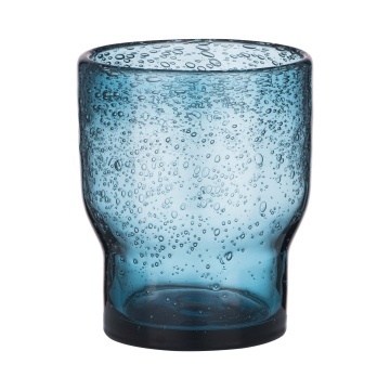 Набір склянок низьких ARDESTO Bubble 300мл, 2шт, скло, синій (AR2630BL)