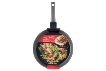 Сковорода глибока ARDESTO Gemini Gourmet Apulia, 28см, алюміній, сірий (AR1928GDS)