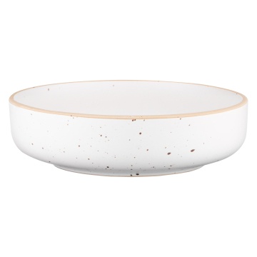 Тарілка супова ARDESTO Midori, 680мл, 18.5см, кераміка, білий (AR0118MW)