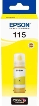 Контейнер з чорнилом Epson 115 EcoTank L8160/L8180 yellow (C13T07D44A)