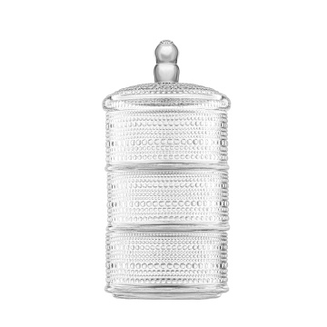 Цукерниця ARDESTO Verbena, 12.5см, скло, прозорий (AR5021)