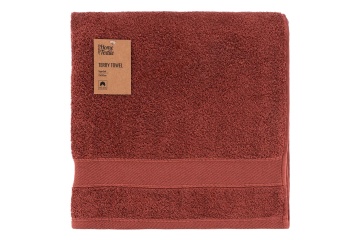 Рушник махровий ARDESTO SuperSoft, 70х140см, 100% бавовна, червонувато-брунатний (ART2270RT)