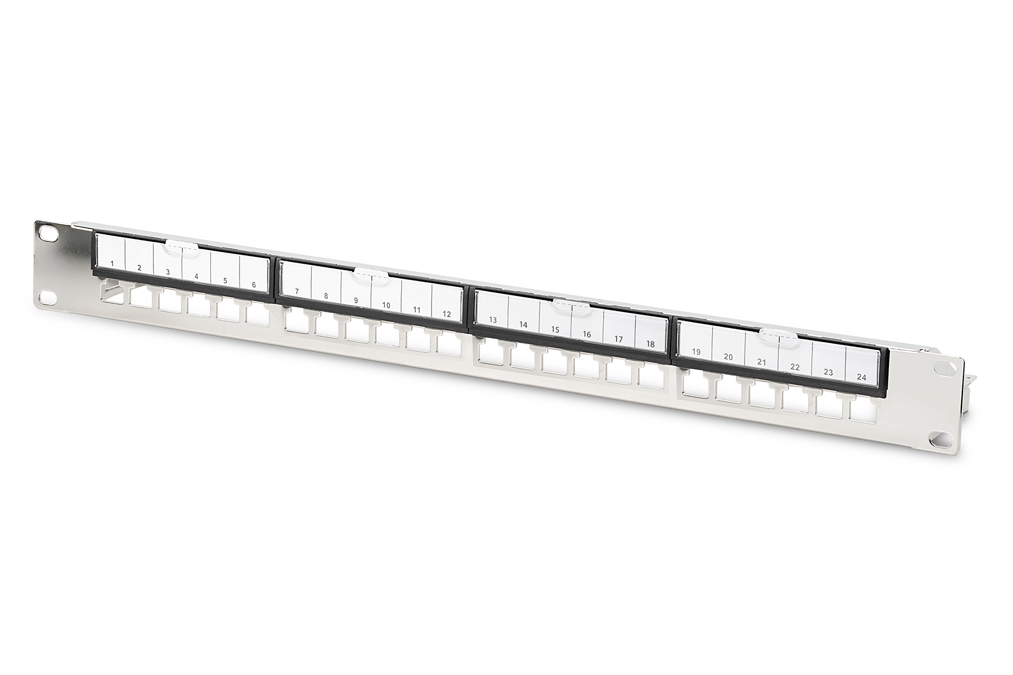 Рама DIGITUS 19", 1U, для складальної патч-панелі 24 порти, оцинкована (DN-91411-G)
