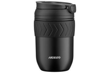 Термокухоль ARDESTO Cosy, 400мл, нержавіюча сталь, чорний (AR2640BT)