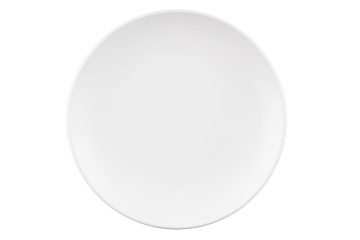 Тарілка обідня ARDESTO Lucca White, 26см, кераміка, білий (AR2926WM)