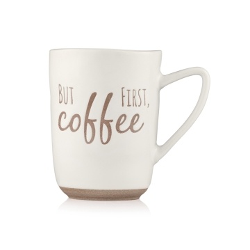 Чашка ARDESTO Coffee, 340мл, кераміка, білий (AR3080)
