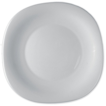 Тарілка десертна Bormioli Rocco Parma, 20x20см, опалове скло, білий (498880F27321990)