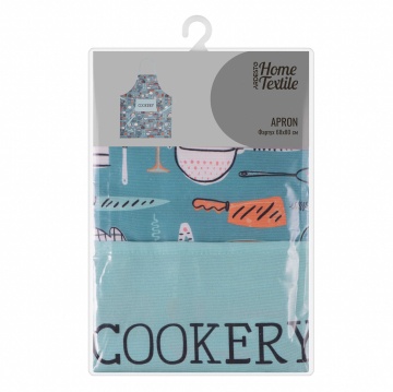 Фартух ARDESTO Cookery 68х80см, 90% поліестер, 10% бавовна (ART12CK)