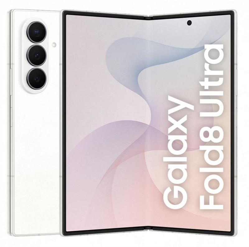 Смартфон Samsung Galaxy Fold 8 Ultra 5G (F976) 8"/6.5" 12/512ГБ, 1SIM, 5000мА•год, кремовий (SM-F976BZWCSEK)