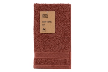 Рушник махровий ARDESTO SuperSoft, 30х50см, 100% бавовна, червонувато-брунатний (ART2230RT)