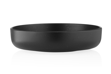 Тарілка супова ARDESTO Trento, 21.5см, кераміка, чорний (AR2921TB)
