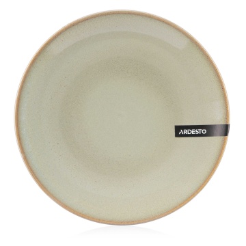 Тарілка десертна ARDESTO Lecco, 19,5см, кераміка, сірий (AR2919LRG)