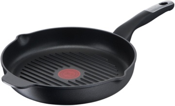 Сковорода гриль Tefal Unlimited, 26см, алюміній, чорний (E2294074)