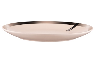 Тарілка обідня ARDESTO Liguria Cream, 26см, кераміка, кремовий (AR2926LCC)