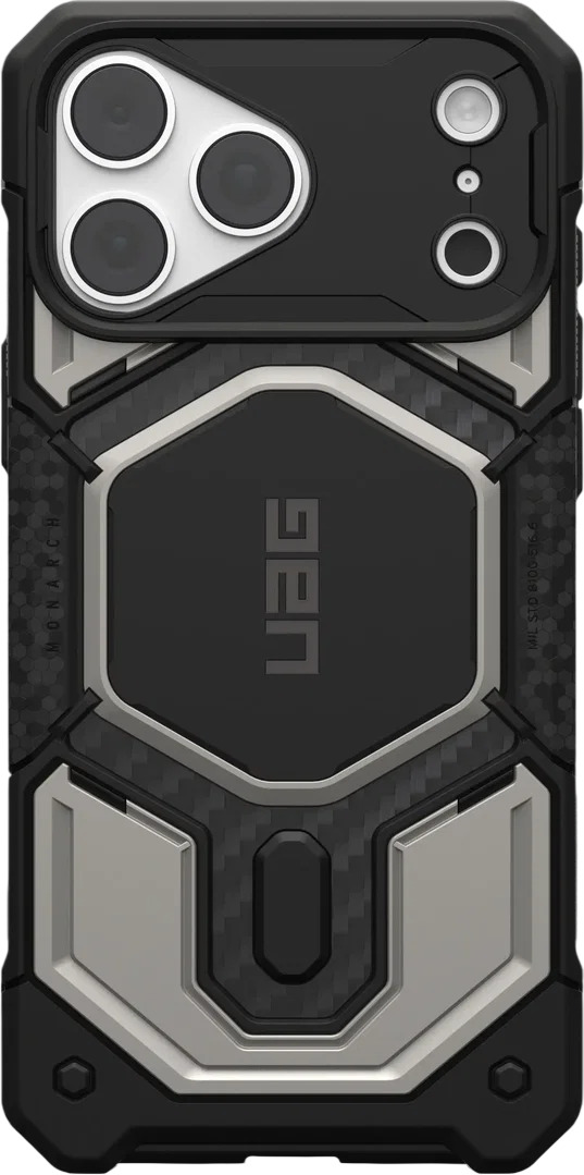 Чохол UAG для iPhone 18 Pro Max, Monarch Pro Magsafe, Titanium (114568113636)