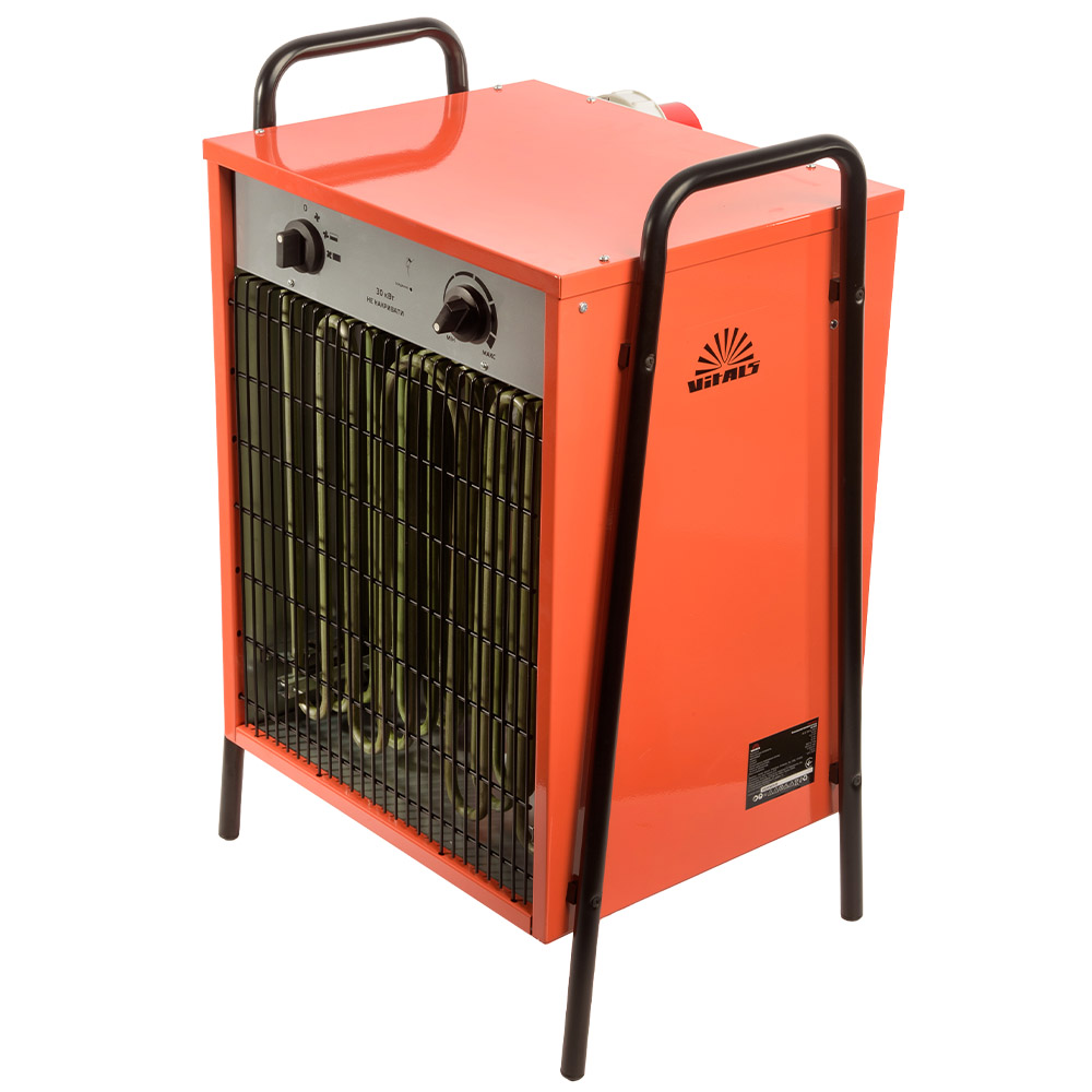 Теплова гармата електрична Vitals EH-303, 400В, 30кВт, 3871м3/год, 24.5кг (257030)