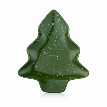 Блюдо ARDESTO Christmas New Year's, 22х19см, кераміка (AR3089)
