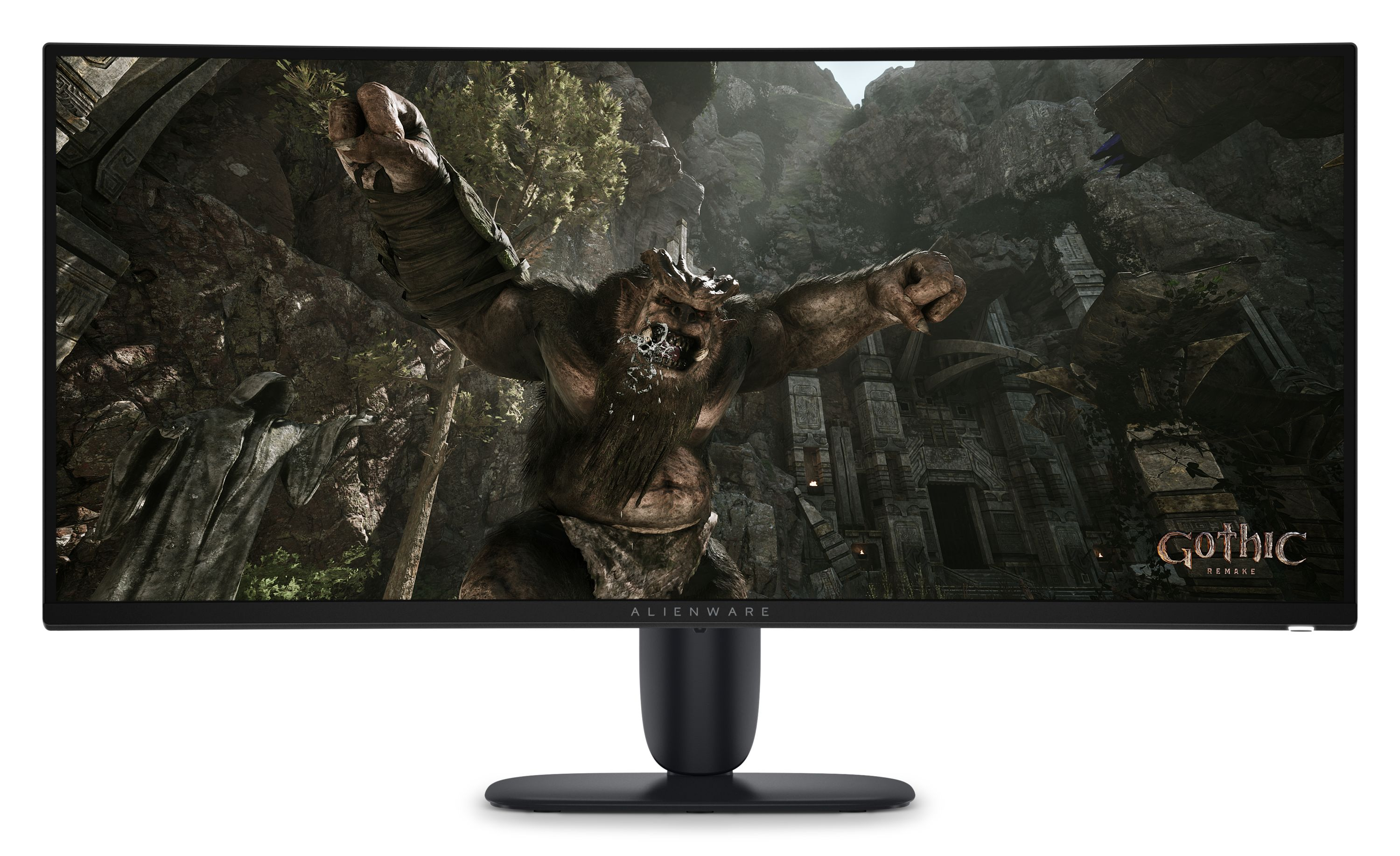 Монітор DELL 34" AW3426DWM 2xHDMI, DP, USB, VA, 3440x1440, 21:9, 240Hz, 1ms, DCI-P3 95%, CURVED, FreeSync, HDR 400 (210-BWPZ)