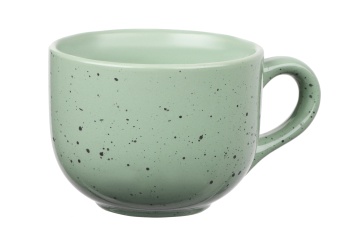 Чашка ARDESTO Bagheria Pastel green, 480мл, кераміка, зелений (AR2948GGC)