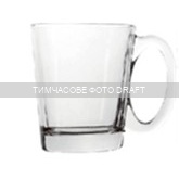 Чашка з ручкою ARDESTO 290мл, скло, прозорий (AR5042)