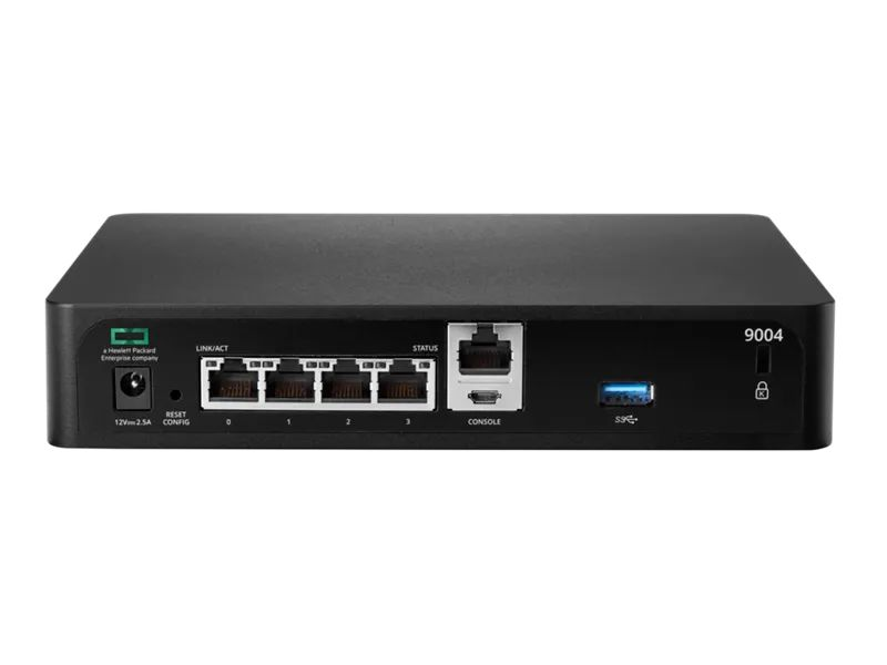 Шлюз HPE Aruba Gateway 9004, 4xGE, 2K Clients, 32 APs, 1Y Warranty (R1B21A)