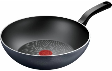 Сковорода ВОК Tefal So' Light, 28см, алюміній, бакеліт, чорний (H0561942)