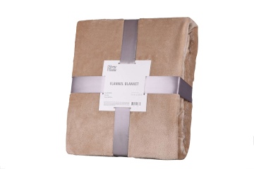 Плед ARDESTO Flannel, 200х220см, 100% поліестер, бежевий (ART0206SB)