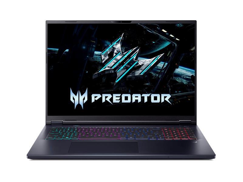 Ноутбук Acer Predator Helios Neo 18 AI PHN18-I71 18" WQXGA IPS, Intel U7-270HX, 32GB, F1TB, NVD5070-8, Lin, чорний (NH.U61EU.006)