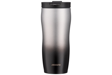 Термокухоль ARDESTO Metallic, 450мл, нержавіюча сталь, чорний (AR2645BM)