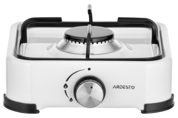 Плитка настільна ARDESTO газова, тип газу LPG, конфорок - 1, білий (GTC-NS1011W)