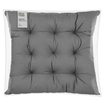 Подушка для стільця ARDESTO Soft 40х40см, 100% поліестер, сірий (ART03SG)