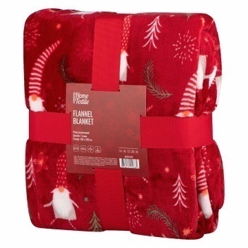 Плед ARDESTO Flannel, 160х200см, 100% поліестер, гноми (ART0111PB)