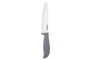 Ніж керамічний кухарський ARDESTO Fresh, 15см, кераміка, пластик, сірий (AR2127CG)