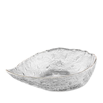 Салатник ARDESTO Leaf, 17.5см, скло, прозорий (AR5008)