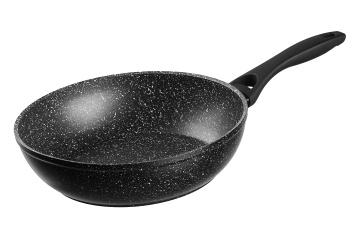 Сковорода глибока ARDESTO Gemini Anzio, 28см, алюміній, чорний (AR1928DF)