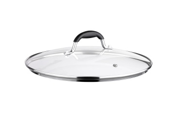 Кришка Ardesto Black Mars, 26см, термостійке скло, нержавіюча сталь, силікон (AR0726SL)