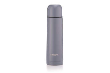 Термос ARDESTO Bright City, 500мл, нержавіюча сталь, сірий (AR2650GR)