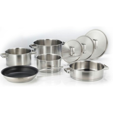 Набір посуду Gorenje CHEF'S COLLECTION, 8 предметів, нержавіюча сталь (CWSA08HC)
