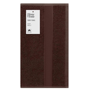 Рушник махровий ARDESTO Splendid 30х50см, 100% бавовна, коричневий (ART2330BR)