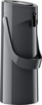 Термос Tefal Ponza Pump, 1.9л, пластик, скло, чорний (K3140114)